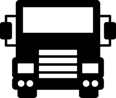 Delivery Truck Front Sticker Svg Vector, Free Vectors File